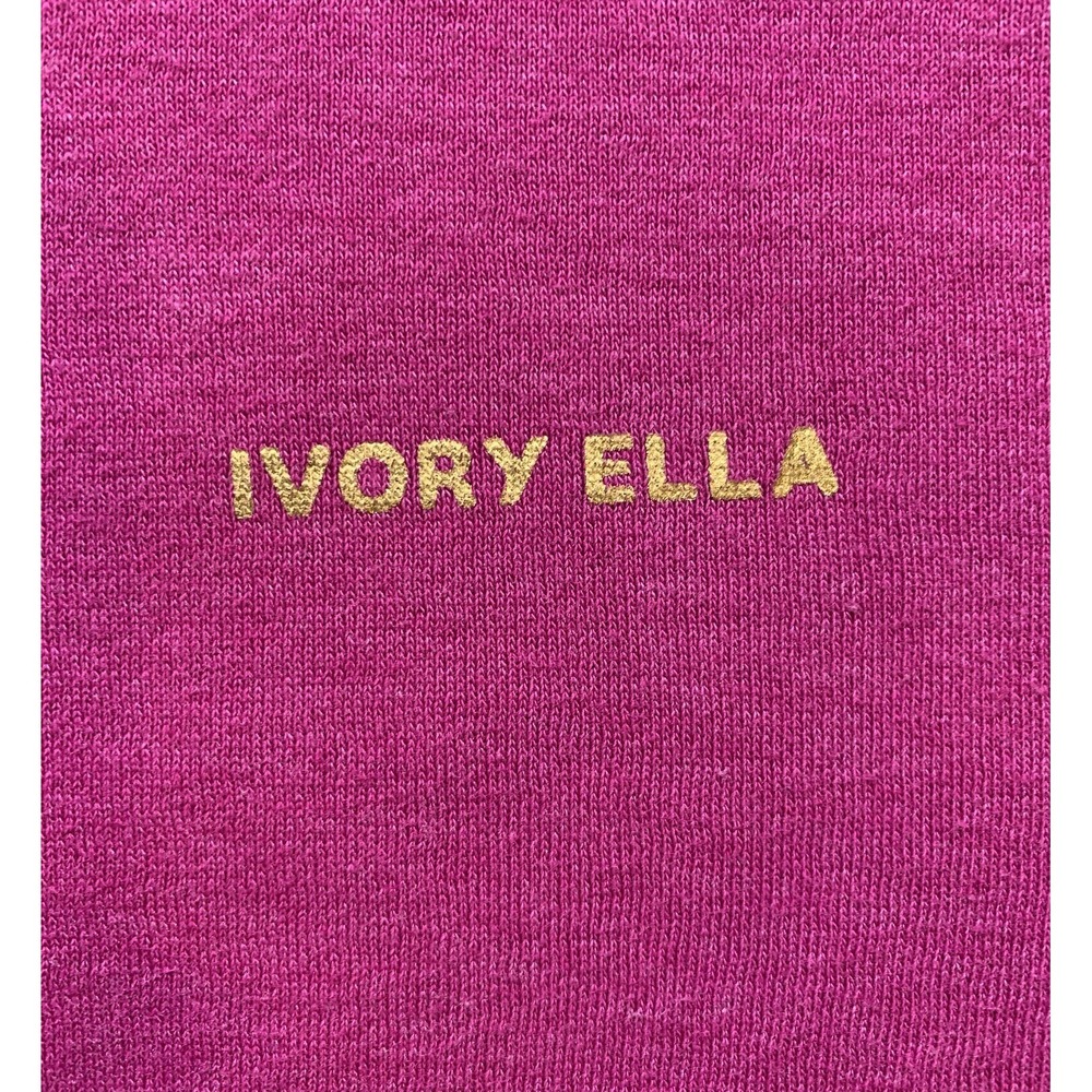Ivory Ella Mauve & Purple Elephant Sweatshirt Women's Size Small - 237 - Picture 3 of 11